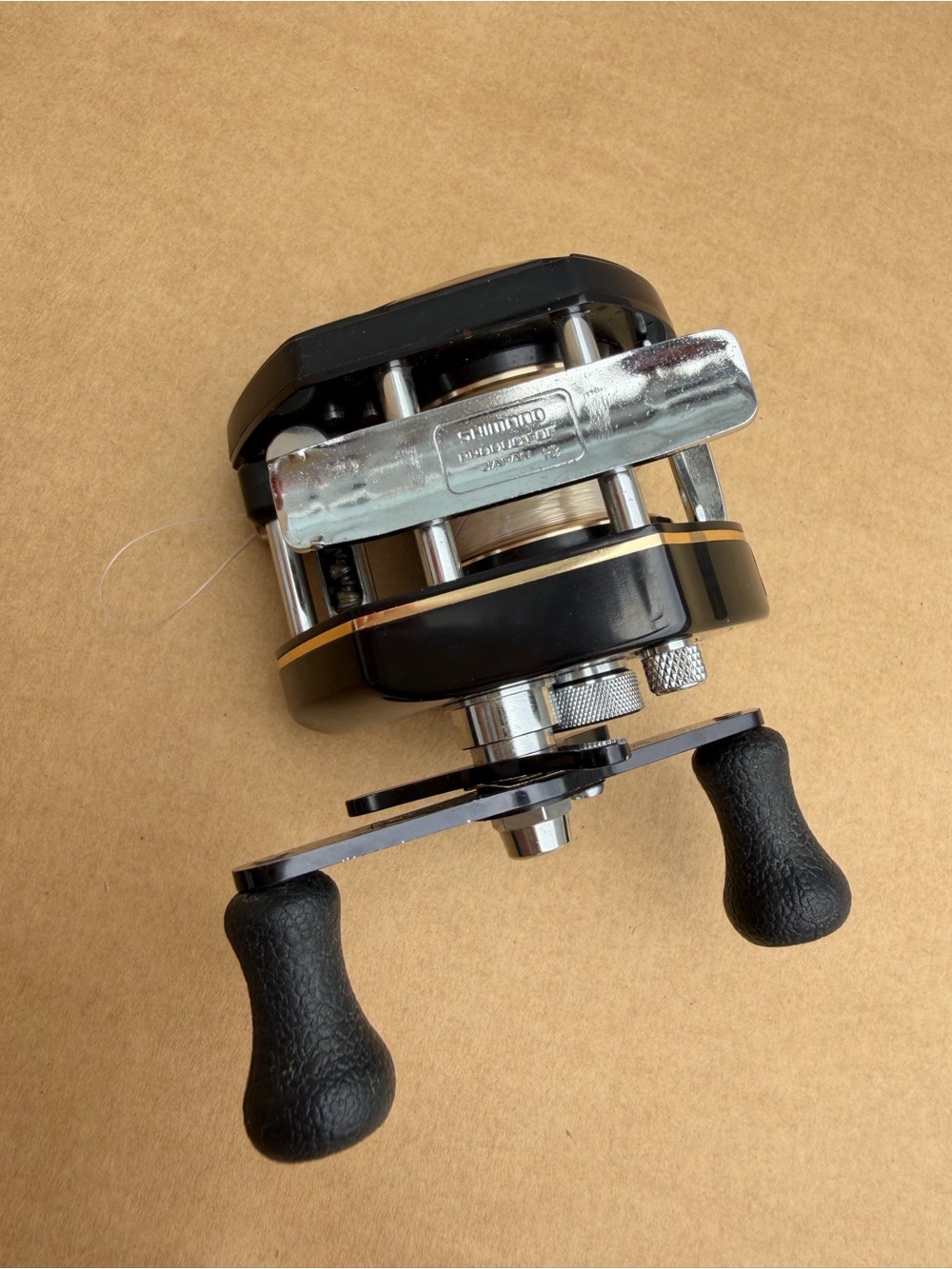 Vintage 1980s Shimano Bantam Mag Plus 250SG Baitcasting Fishing Reel Japan